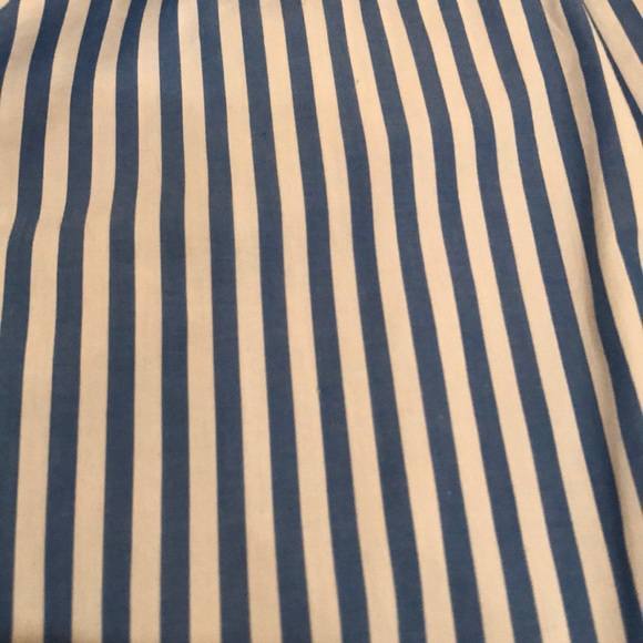 H&M Blue And White Striped Peplum Skirt - Picture 2 of 4